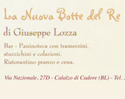SponsorLa Botte Del Re Bar  palestra Iefeso calalzo di cadore