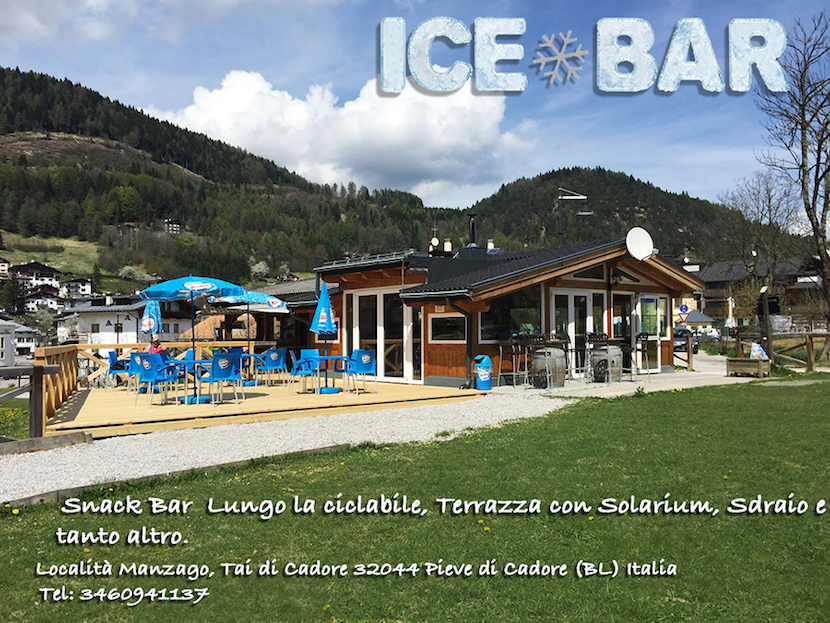 Sponsor Ice Bar Tai di Cadore palestra Iefeso calalzo di cadore